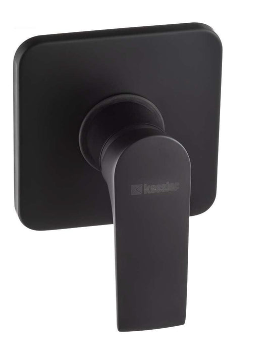 Black Square Shower Mixer - NOONKU